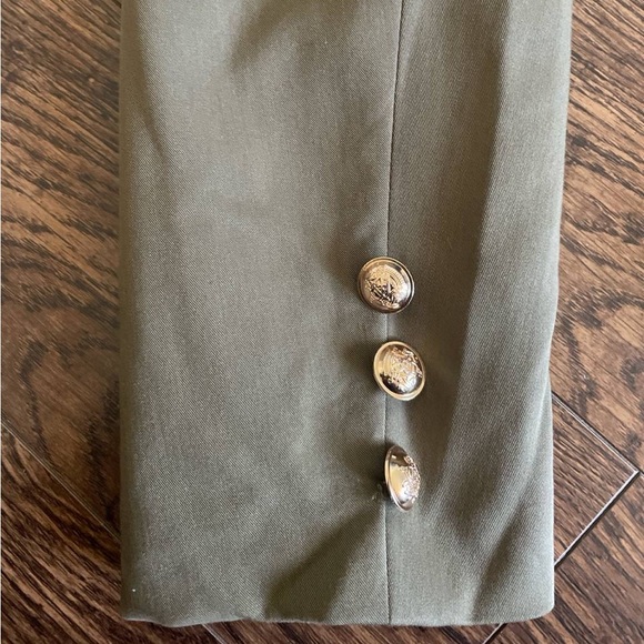 New Olive Women's Formal Blazer - Picture 3 of 4